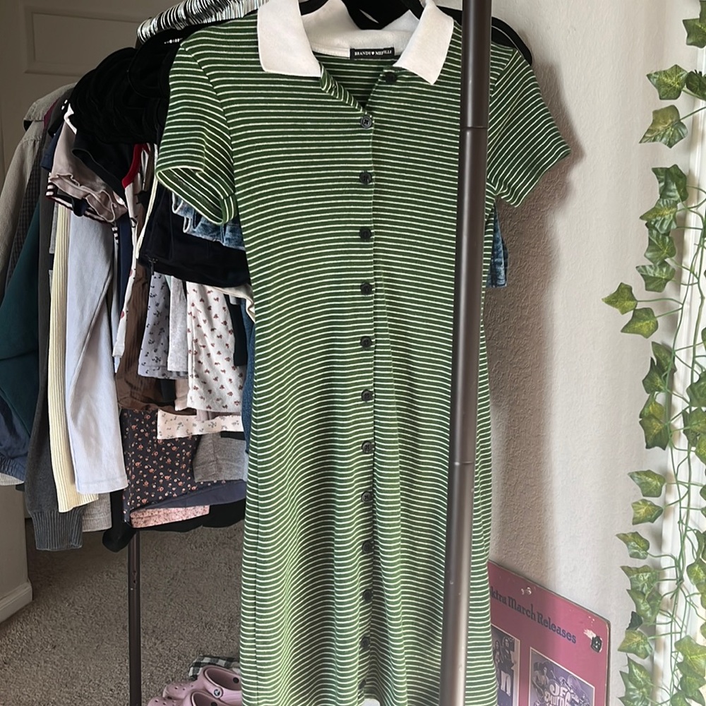 brandy melville striped dress <3